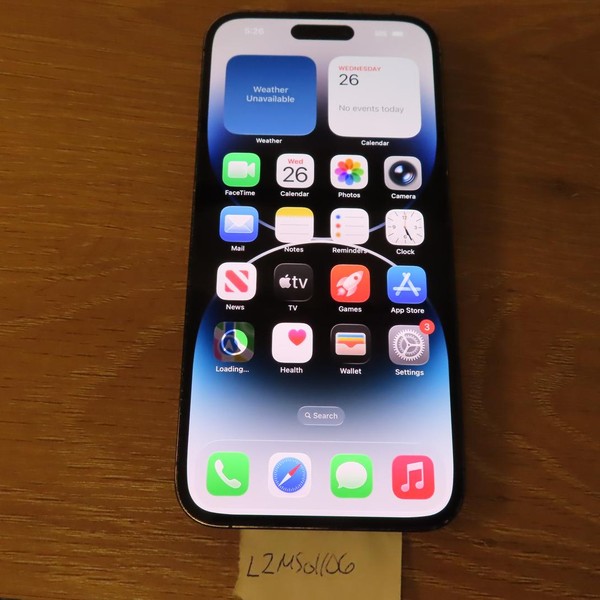 Apple iPhone 14 Pro Max - Unlocked, 128 GB, Black, A2651