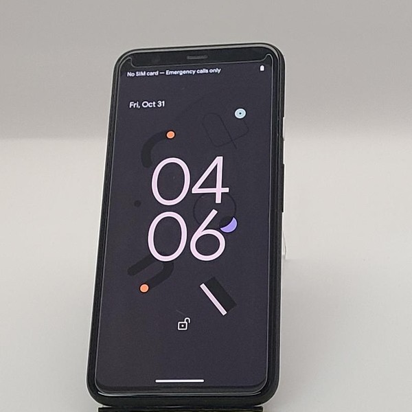 Google Pixel 4 - Unlocked, Black, 64 GB, 6 GB, G020I, Google Edition