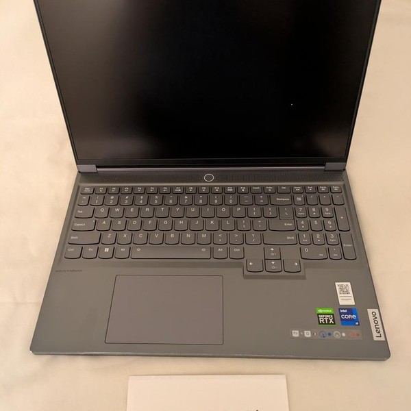 Lenovo Legion Slim 7i 16 inch - 1 TB, Gray, 16 GB, Intel Core i9, WQXGA