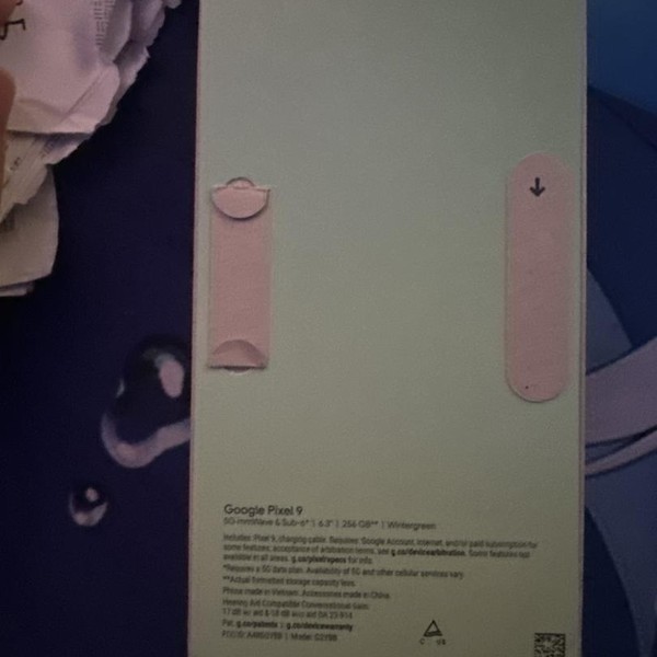 Google Pixel 9 - Unlocked, 256 GB, Wintergreen, 12 GB, G2YBB