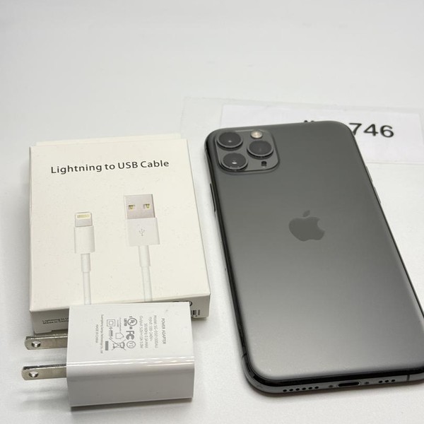 Apple iPhone 11 Pro - Unlocked, 256 GB, Gray, A2160