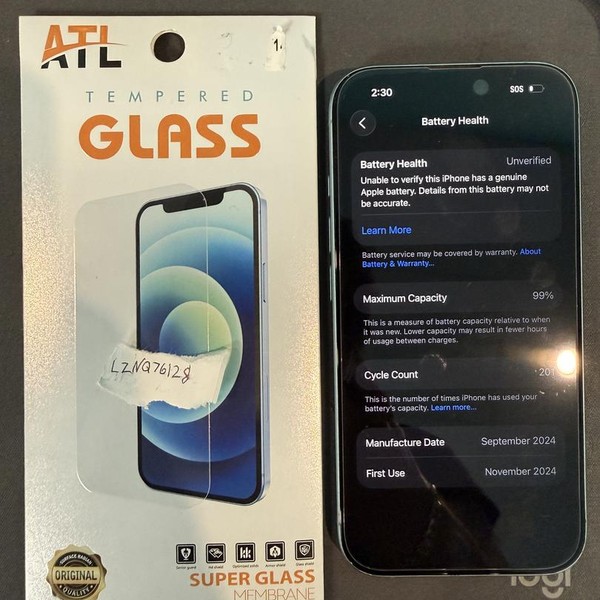 Apple iPhone 16 - Unlocked, 128 GB, Teal, A3081