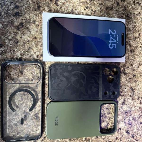 Apple iPhone 17 Pro Max - Unlocked, 256 GB, Deep Blue, A3257