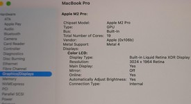 Good
													MacBook Pro 2023 - 14" - Apple M2 Pro 10-core, Gray, 1 TB, 16 GB, photo 5 of 11