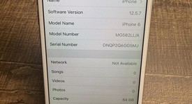 Good
													Apple iPhone 6 - AT&T, Gold, 64 GB, A1549, photo 4 of 6