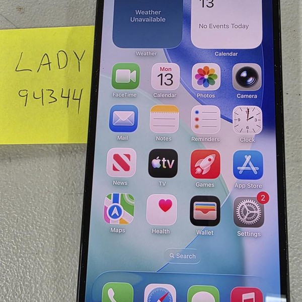 Apple iPhone 15 - Unlocked, 256 GB, Black, A2846