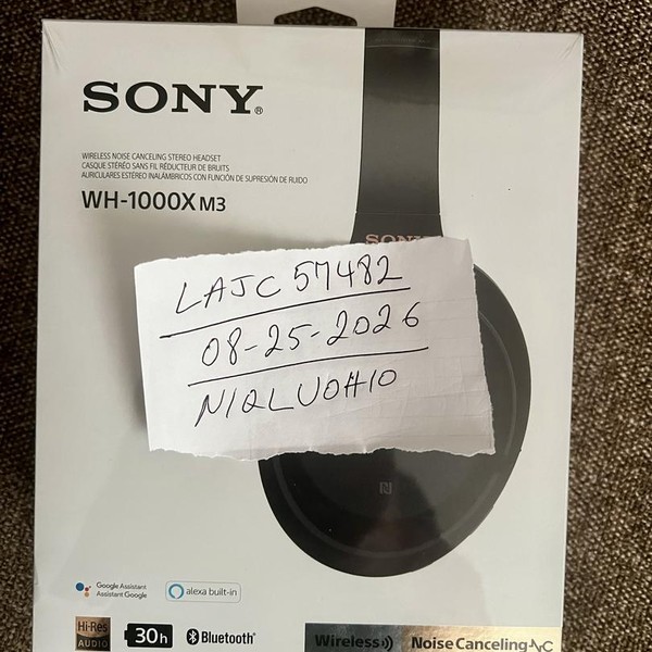 Sony WH-1000XM3 - Black