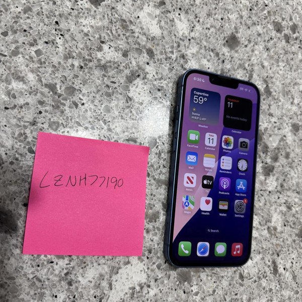 Apple iPhone 13 - T-Mobile, 128 GB, Blue, A2482