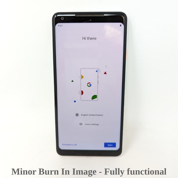Google Pixel 2 XL - Verizon, 64 GB, Black & White, Verizon Edition