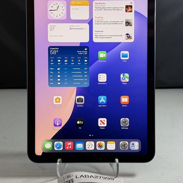 Apple iPad 10th Gen - Wi-Fi, 64 GB, Blue, A2696