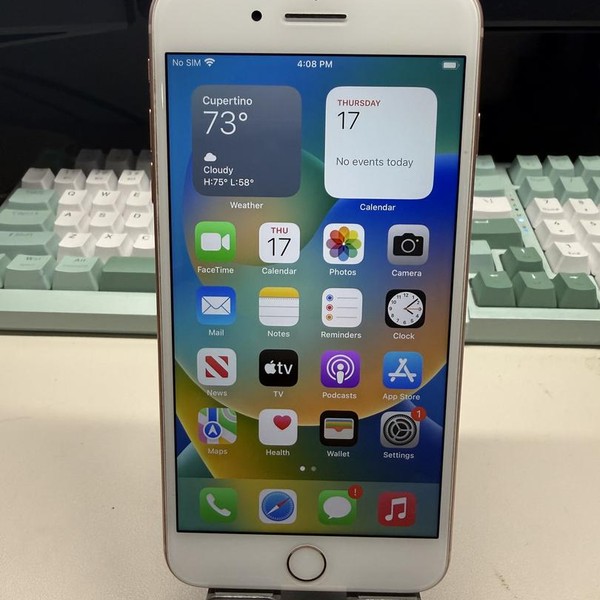 Apple iPhone 8 Plus - Unlocked, 64 GB, Gold, A1864