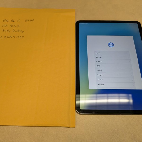 Apple iPad Pro 11 inch 2018 - Verizon, 64 GB, Space Gray, A2013