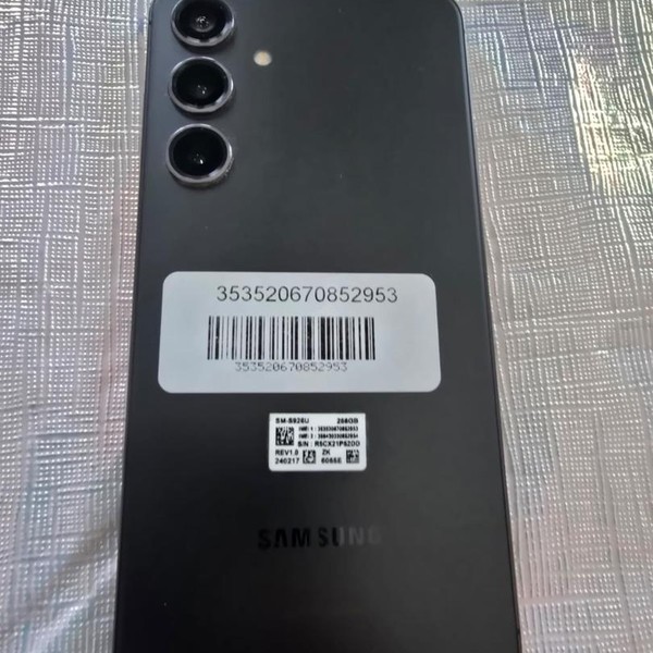 Samsung Galaxy S24 Plus - Unlocked, 256 GB, Black, 12 GB, SM-S926U1