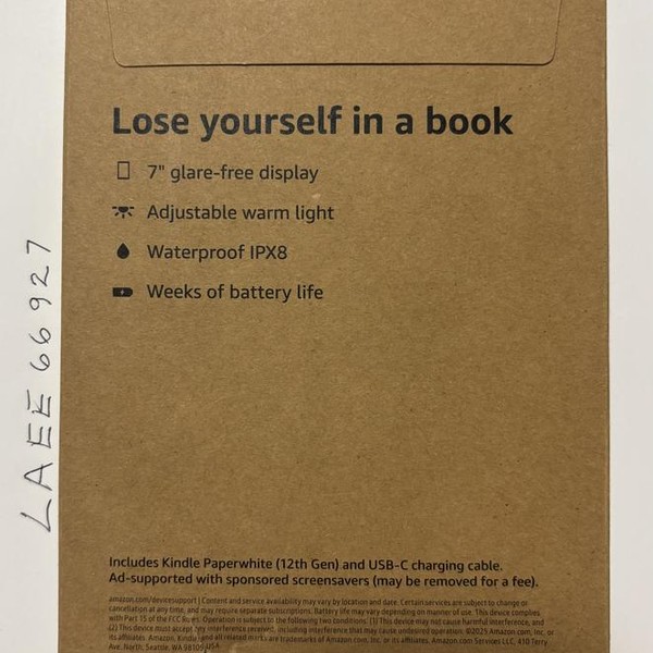 Amazon Kindle Paperwhite 12th Gen 2024 - Amazon, Green