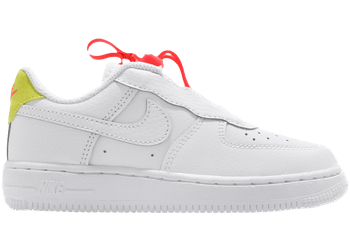 Nike Force 1 Toggle White Bright Crimson (PS) for sale