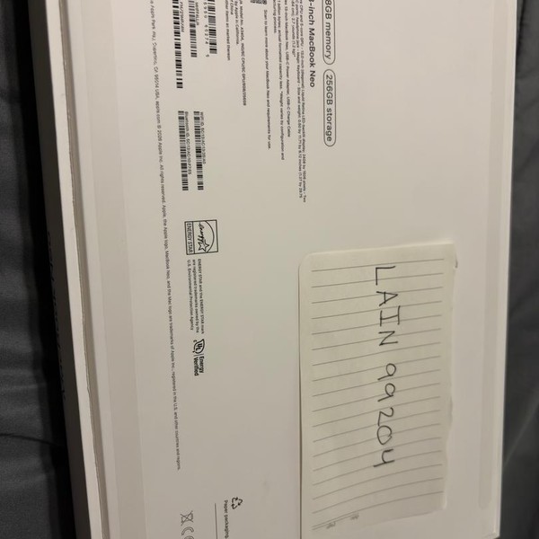 MacBook Neo 2026 - 256 GB, Indigo, 8 GB, Apple A18 Pro
