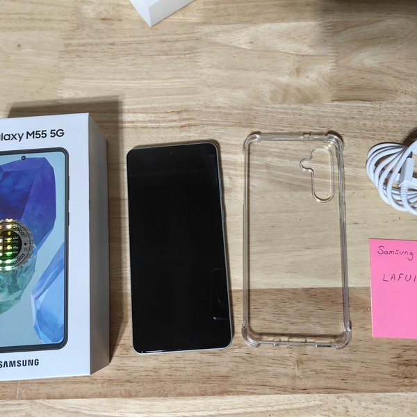 Samsung Galaxy M55 5G - Unlocked Non-US, 256 GB, Green, 8 GB