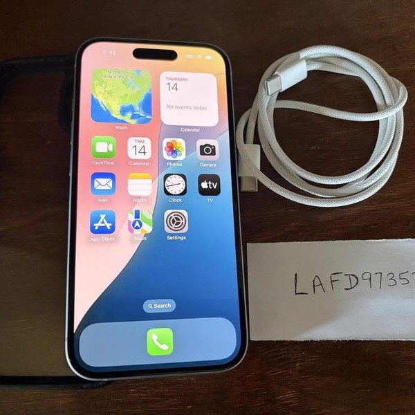 Apple iPhone 15 - Unlocked, 128 GB, Blue, A2846