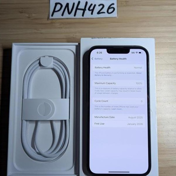 Apple iPhone 16e - AT&T, 128 GB, Black, A3212