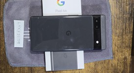 Good
													Google Pixel 6a - Unlocked, Charcoal, 128 GB, 6 GB, GX7AS, photo 3 of 4