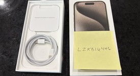 Good
													Apple iPhone 15 Pro - Unlocked, Natural, 128 GB, A2848, photo 1 of 6