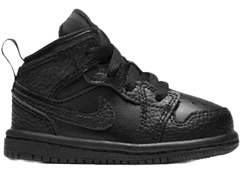 Jordan 1 Mid Triple Black (TD) for sale