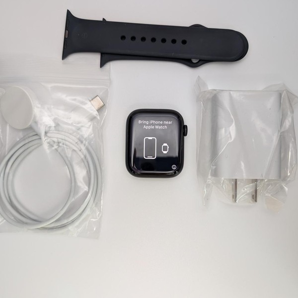 Apple Watch Series 8 45mm - Unlocked, Midnight, A2774 - Cellular, Aluminum
