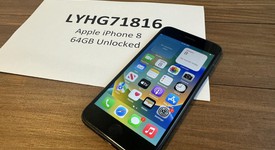 Good
													Apple iPhone 8 - Unlocked, Gray, 64 GB, A1863, photo 4 of 9