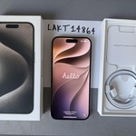 Good Apple iPhone 15 Pro - Unlocked, 128 GB, Natural, A2848