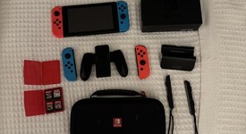 Mint
													Nintendo Switch - Red & Blue, 32 GB, Mario Red & Blue Edition, photo 1 of 12