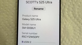 Mint
													Samsung Galaxy S25 Ultra - Unlocked, Black, 512 GB, 12 GB, SM-S938U1, photo 1 of 11