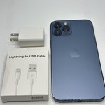 Good Apple iPhone 12 Pro Max - Unlocked, Pacific Blue, 128 GB, A2342