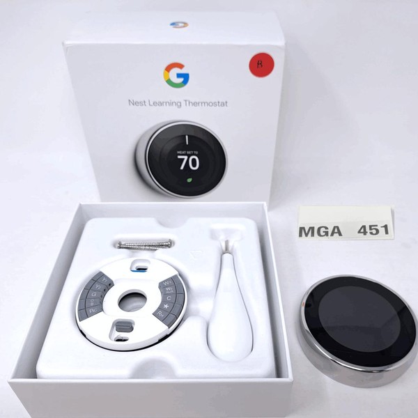 Nest Thermostat 3rd Gen - Silver