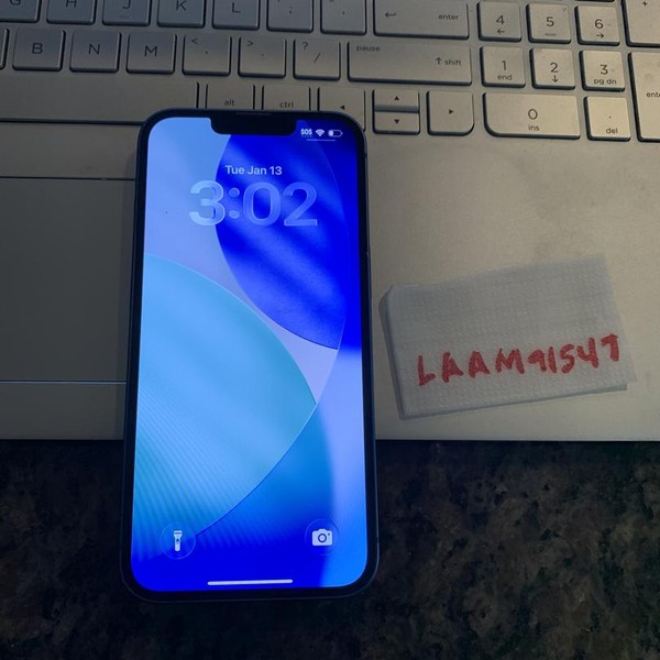 Apple iPhone 13 - Unlocked, 256 GB, Blue, A2482