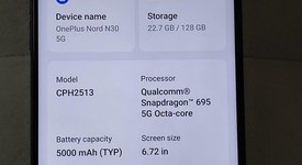 Good
													OnePlus Nord N30 5G - Unlocked, Gray, 128 GB, 8 GB, photo 5 of 7