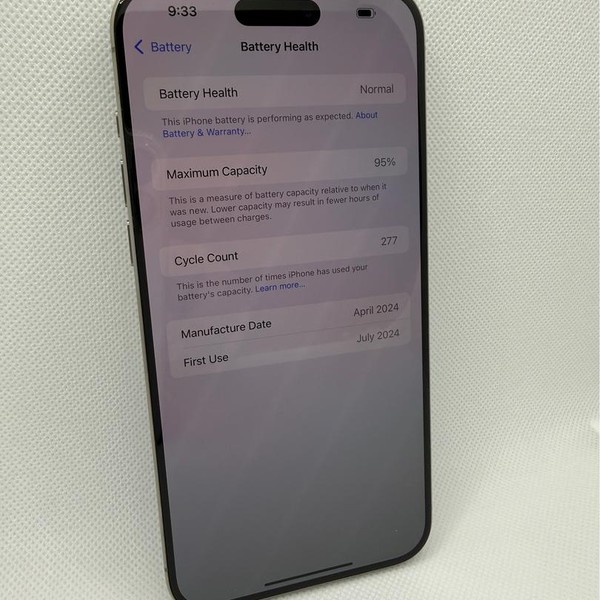 Apple iPhone 15 Pro Max - Unlocked, 256 GB, Natural, A2849