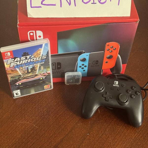 Nintendo Switch - 32 GB, Red & Blue