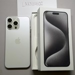Mint Apple iPhone 15 Pro Max - Unlocked, 512 GB, White, A2849