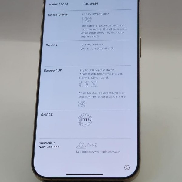Apple iPhone 16 Pro Max - Unlocked, Desert, 256 GB, A3084