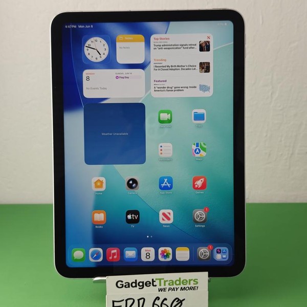 Apple iPad (10th Gen) - Wi-Fi, 64 GB, Silver, A2696