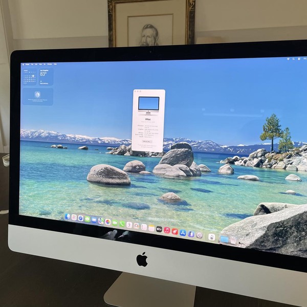 iMac 2020 27 inch Retina 5K - 1 TB, 32 GB, Intel Core i9