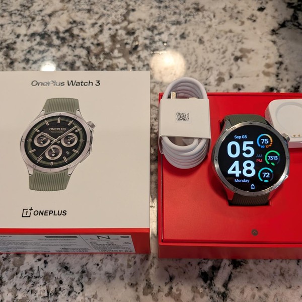 OnePlus Watch 3 - Emerald Titanium, 46mm