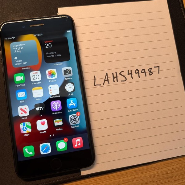 Apple iPhone 7 Plus - AT&T, 128 GB, Jet Black, A1784
