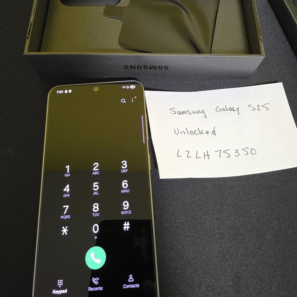 Samsung Galaxy S25 - Spectrum, 128 GB, Silver Shadow, 12 GB, SM-S931U