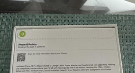 New
													Apple iPhone 16 Pro Max - Unlocked, Black, 1 TB, A3084, photo 2 of 4