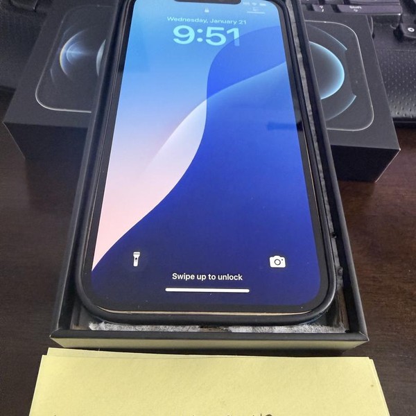 Apple iPhone 12 Pro Max - AT&T, Gold, 128 GB, A2342