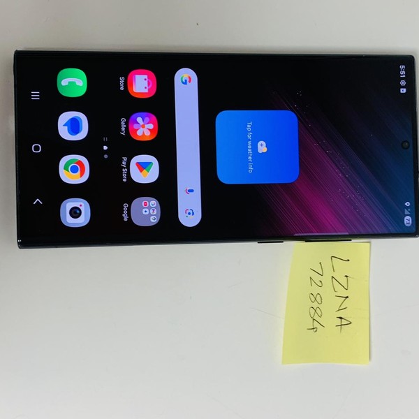 Samsung Galaxy S22 Ultra - Verizon, 256 GB, Black, 12 GB, SM-S908U