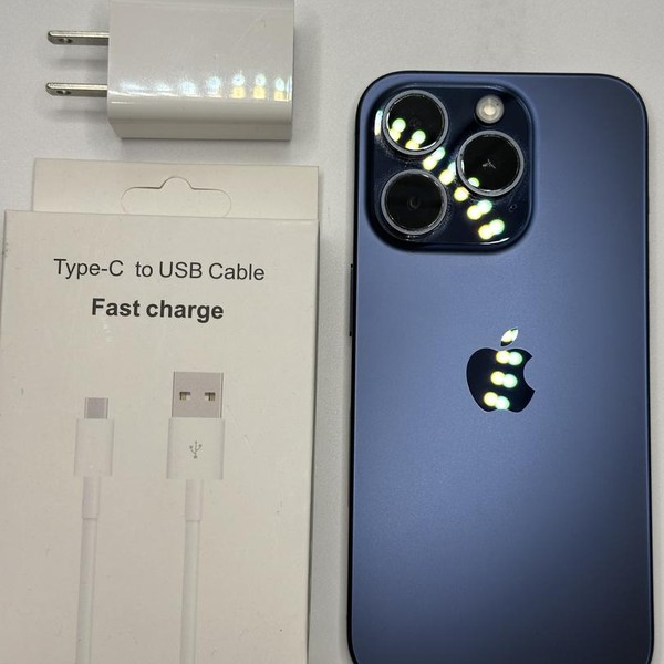 Apple iPhone 15 Pro - Unlocked, 128 GB, Blue, A2848