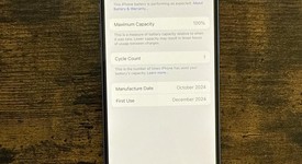 Good
													Apple iPhone 16 - Unlocked, Ultramarine, 128 GB, A3081, photo 2 of 9