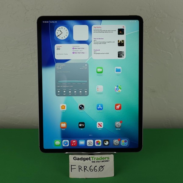 Apple iPad Air 13 inch (M2) 2024 - Unlocked, 128 GB, Gray, A2899